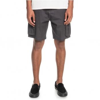Quiksilver Pantaloncini Cargo Relaxed Nero