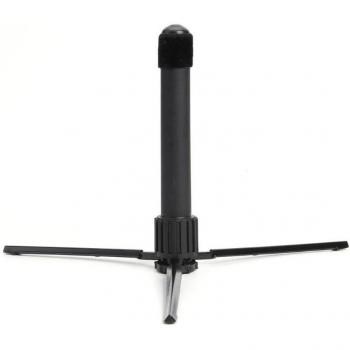 Soporte de metal y plástico para clarinete