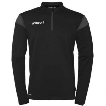 Uhlsport Männer 1/4-Zip Trainingstop Squad 27 – Schwarz, L