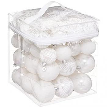Kit Gocce di Natale Fééric 52 Pezzi Bianco