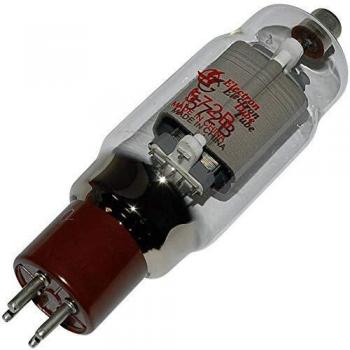 Triode de puissance 572B 2400V 250mA 4 pôles Culot UX-4