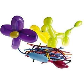 Palloncini da Modellare Extra Lunghezza 150 cm, confezione da 100 pezzi di Givi Italia 55706, colori multipli