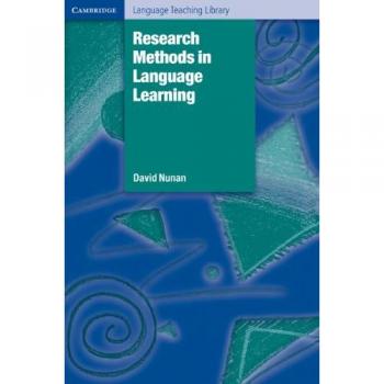 David Nunan Research Methods In Language Learning (Cambridge Language Teaching Library)