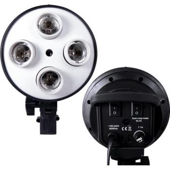 Photography Softbox Kit 50x70CM with Tripod and 4 Lamp Holders
