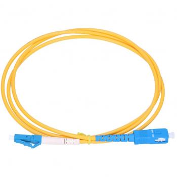 Cavo Patchcord Fibra Ottica Monomodo Simplex SC/UPC-LC/UPC G.657A 1m