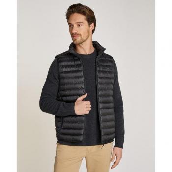 Chaleco Acolchado Plegable Negro Calvin Klein para Hombre