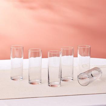 Karaca Saki 6‑teiliges Highball‑Glas‑Set, 195 ml, Transparent – Einheitsgröße