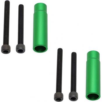 Kawasaki Ninja GPS Navigation Handlebar Bracket Extension - Black & Green