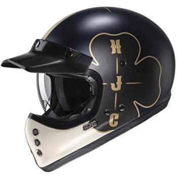 Casco Integral HJC V60 Ofera MC5SF Opaco Negro y Blanco Talla L