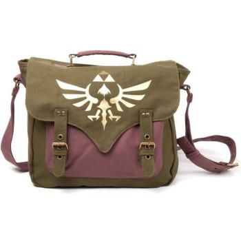 Zelda Triforce Logo Satchel Style Messenger Bag