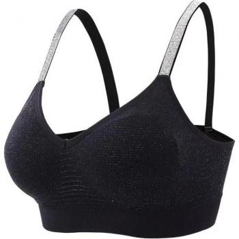 VEQKING Women's Seamless Padded Sports Bra