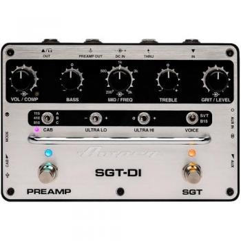 Ampeg SGT-DI pédale préampli et boîte de direct pour basse