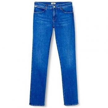 Wrangler Larston Indigood Jean Slim, Bleu (The Hero 11I), W32/L34