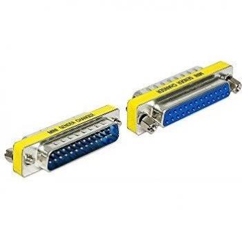 D-Sub25 naar D-Sub25 Adapter St/Bu