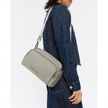 Bimba y Lola Medium Dark Stone Women's Crossbody Bag