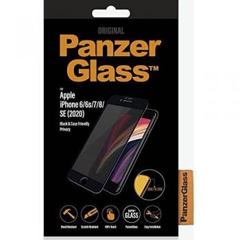 PanzerGlass Privacy Case Friendly Screen Protector for iPhone 6/6S/7/8/SE (2020)/SE (2022)