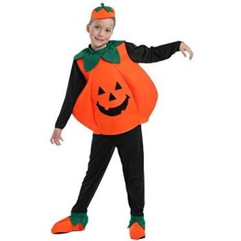 Costume zucca per bambini taglia 140 cm (età 8-10 anni)