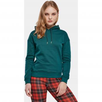 Urban Classics GT Sweat à Capuche Femme Bleu Canard 4XL