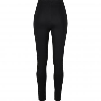 Urban Classics Damen Flock-Lace-Streifen-Leggings
