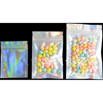20pcs Aluminum Foil Ziplock Bags with Glitter