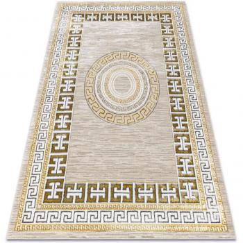 Tapis Grec Moderne Beige 140x190 cm
