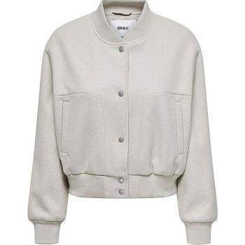 Chaqueta Bomber ONLY Nancy Beige