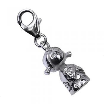 Püppchen‑Charme aus 925 Sterling‑Silber