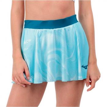 Falda Pantalon Mizuno Azul Claro Charge Printed Flying – Tenis y Pádel