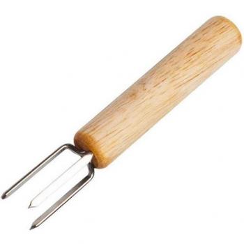 Fourchette de barbecue en acier inoxydable