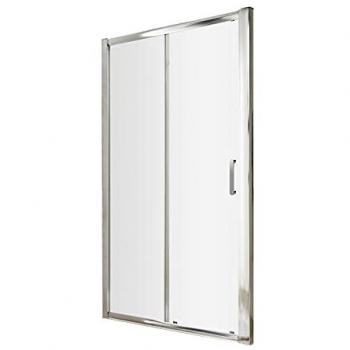 Nuie Pacific Sliding Shower Door with Rounded Handle