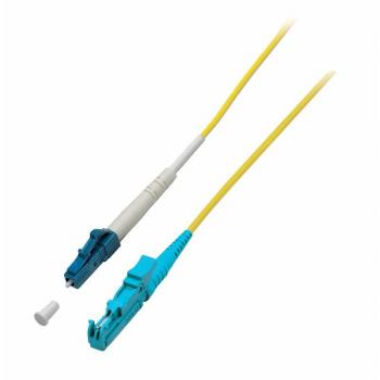 E2000© Simplex LWL‑Patchkabel 3 m – 3,0 mm Gelb – 9/125 µm LC‑OS2