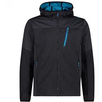CMP Männer Funktionsjacke Man Jacket Fix Hood – Antracite