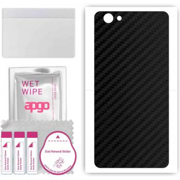 Skin Protector Apgo para Kruger&Matz Live 4 - Vinilo Carbono Negro