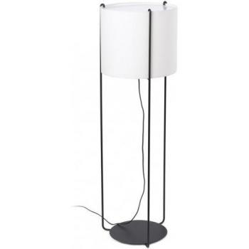 Lampe de Table Faro Drum Noir E27 15W