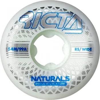 Ricta Naturals Reflexive Breite 54 mm Skateboard‑Räder, Weiß