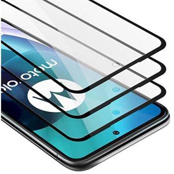 Vetro Temperato Trasparente per Moto G71 5G - 3x Protezione