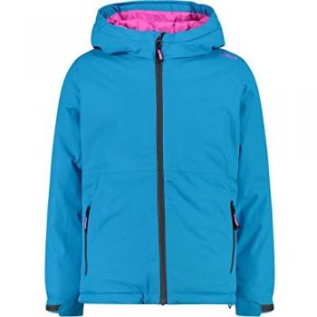 Turquoise Ripple Hooded Outerwear – CMP 32Z1105 for 5‑Year‑Olds