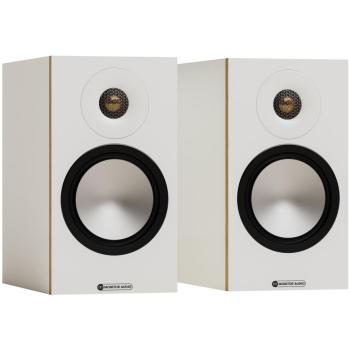 White Bronze 50 7G Bookshelf Speakers – Pair