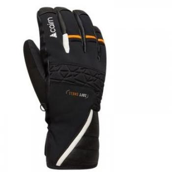Gants de ski Cairn Summit M C-tex (Noir Orange)