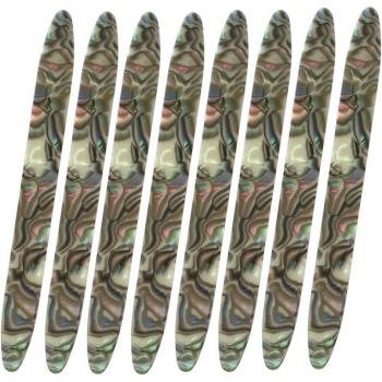 Oud Plectrums Set of 8, Celluloid, Reeshe Risha, 0.71mm Thickness, Multi Colors