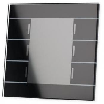 Smart Glass Push Button II - Black