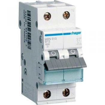 Hager LS Automat MBN513 1P+N B 13A