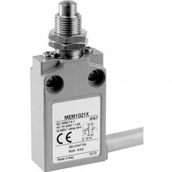 Panasonic MEM1G21ZD MEM1G21ZD Endschalter 24 V 5 A Stößel mit Schraubgewinde IP67 1 St