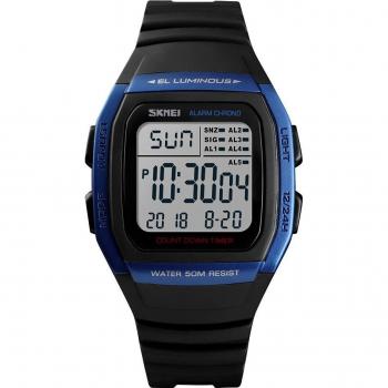 SKMEI Männerzeitmesser Sportdigital Uhr wasserdicht alarm