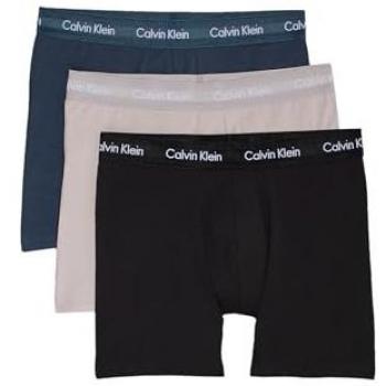 CK Herren Boxershorts 3er-Pack mit längerem Bein