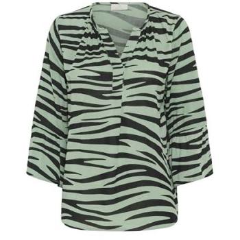 KAFFE Damenbluse Lea Animal Print