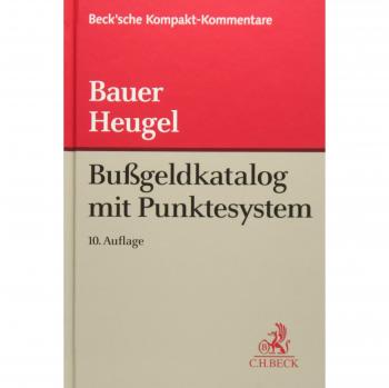 Bußgeldkatalog mit Punktesystem