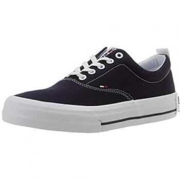 Tommy Jeans Men’s Low‑Top Classic Sneaker – Blue Navy