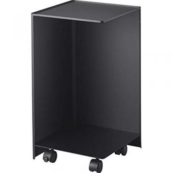 Yamazaki Tower Bathroom Tissue Holder Trolley - Black