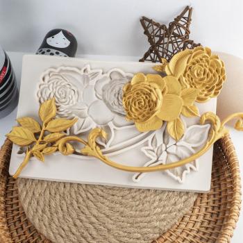 Large Flower Silicone Mold for Fondant
